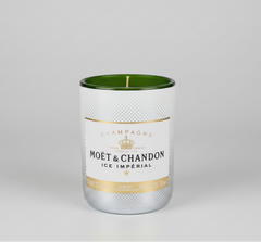 Candela Moët Ice Impérial Senza Tappo | Champagne Bianco Riciclato (incisione personalizzata)