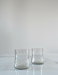 Bicchieri da Bottiglie Aperol Riciclate (incisione personalizzata)