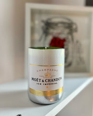 Candela Moët Ice Impérial Senza Tappo | Champagne Bianco Riciclato (incisione personalizzata)