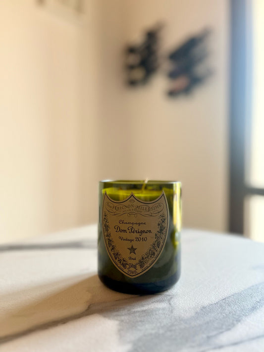 Candela Pérignon Senza Tappo - | Champagne Prestige Riciclato (incisione personalizzata)