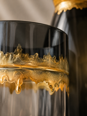 Set Rinascita Terra – Caraffa e 2 Bicchieri in Vetro Recuperato