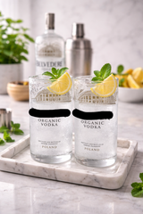 Set Bicchieri Frosted | Vetro Recuperato (incisione personalizzata)