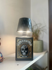 Lampada Amuerte nera con ricarica USB