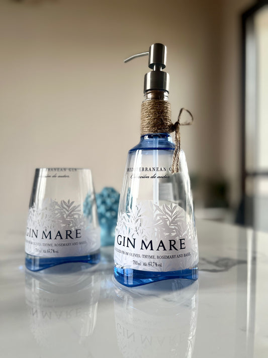 Set Dispenser e Portaspazzolini Mare