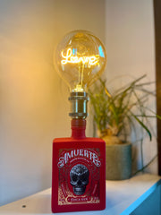Lampada Amuerte Rosso (incisione personalizzata)