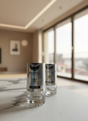 Bicchieri da Bottiglie Beluga Riciclate (incisione personalizzata)