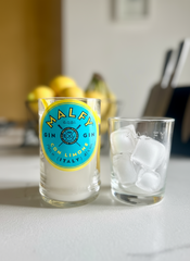 Candela Malfy giallo con tappo (incisione personalizzata)