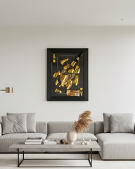 Quadro "Asso di Armand" - Arredo Design Artigianale Ultra Premium