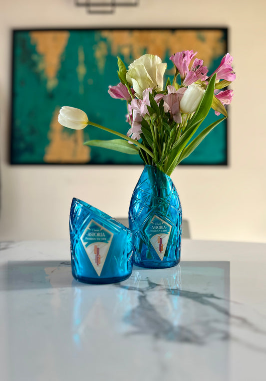 “Tuttostorto” Vaso e Candela (con difetto)