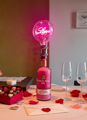 Lampada Whitley love Rosa