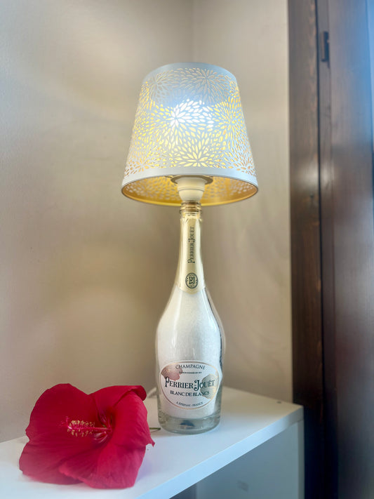 Lampada P.J. paralume acciaio