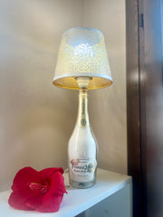 Lampada P.J. paralume acciaio