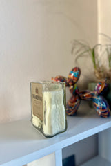 Candela Disaronno senza tappo — Artigianale riciclata design iconico (incisione personalizzata)