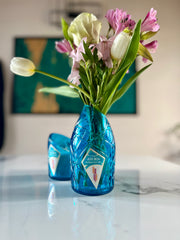 Set Regalo "Tuttostorto" - Vaso e Candela Design Asimmetrico da Astoria