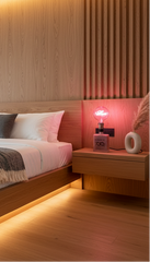 Lampada Arte Love Rosa