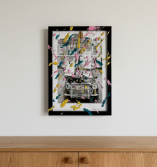 Quadro "Coco Chanel" - Arredo Design Artigianale l'Eleganza