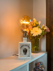 Lampada Amuerte Bianco (incisione personalizzata)