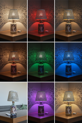 Lampada J.Rose Artigianale con Luce RGB
