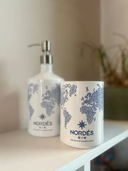 Set Bagno Nordés Artigianale - Dispenser Sapone e Portaspazzolini