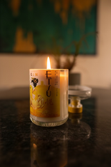 Candela Gin Etsu Yuzu con tappo — Artigianale riciclata design giapponese