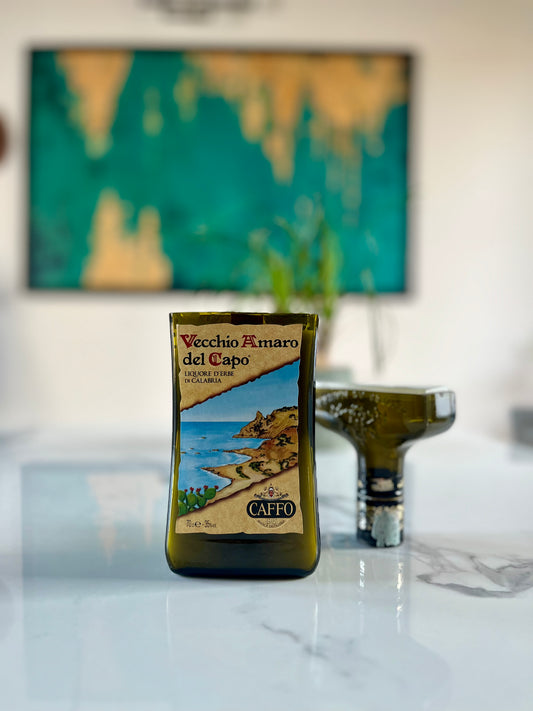 Candela Amaro del Capo con tappo — Artigianale riciclata design