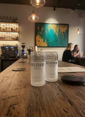 Set Bicchieri Belvedere da Bottiglia Riciclata - Incisione Personalizzata