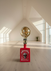 Lampada Amuerte Rosso (incisione personalizzata)