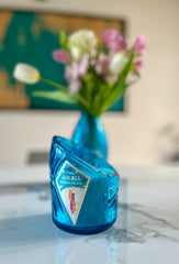 Set Regalo "Tuttostorto" - Vaso e Candela Design Asimmetrico da Astoria