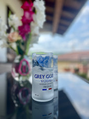 Bicchieri da Bottiglie Grey Goose Riciclate (incisione personalizzata)