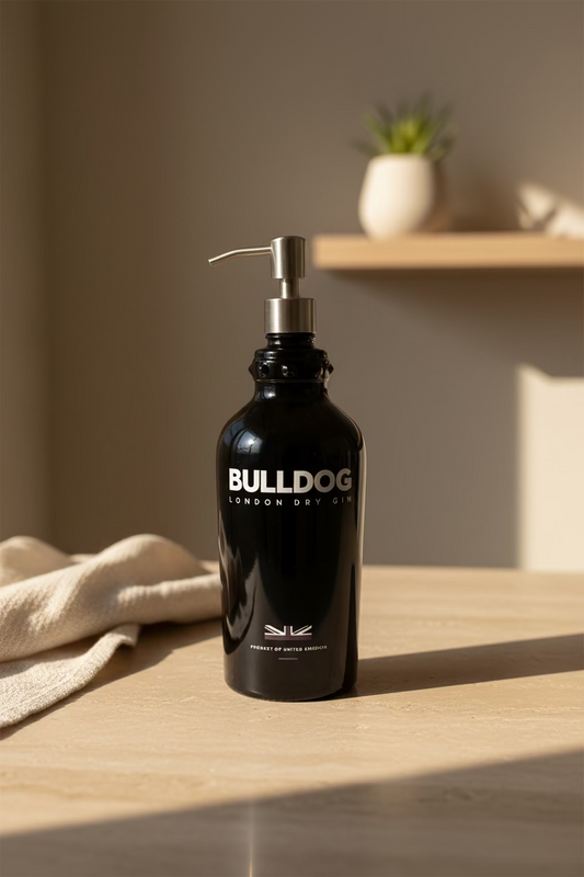 Dispenser Sapone Bulldog Artigianale - Accessorio Bagno di Design