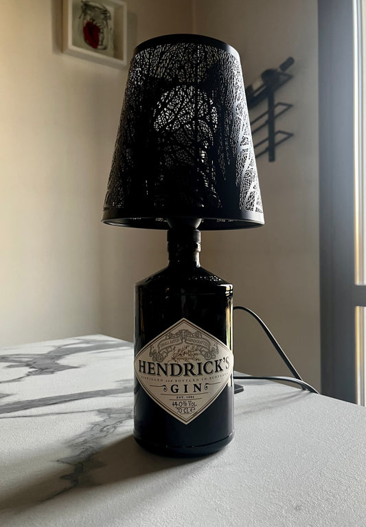 Lampada total Black (incisione personalizzata)