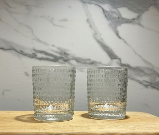 Bicchieri da Bottiglie Poli Gin Riciclate