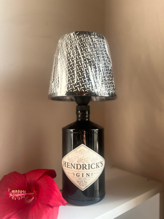 Lampada Black intreccio(incisione personalizzata)