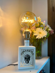 Lampada Amuerte Bianco (incisione personalizzata)