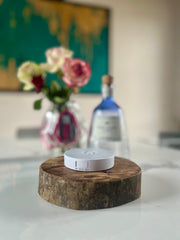 Lampada Capri USB legno