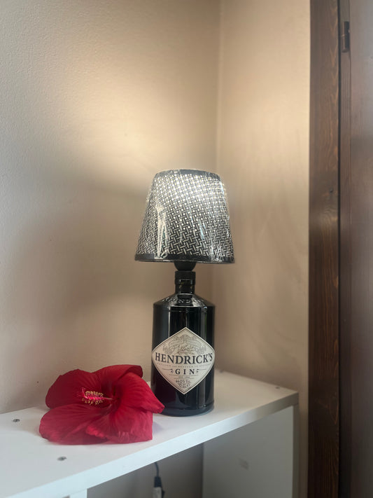 Lampada Black intreccio(incisione personalizzata)