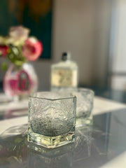 Bicchieri Gin Roku da bottiglie riciclate – Set lavorato Design Giapponese