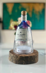 Lampada Capri USB legno