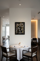 Quadro Artigianale "Ferghettina Cork" - Opera d'Arte con Bottiglia Franciacorta