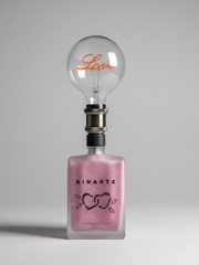 Lampada Arte Love Rosa