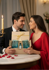 Set Aperitivo Bombay Sapphire con Mignon - 2 Bicchieri Riciclati | Gin Gift Set