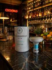 Candela in Bottiglia Ceramica Macaronesian Gin – Design Artigianale | Idea Regalo Premium