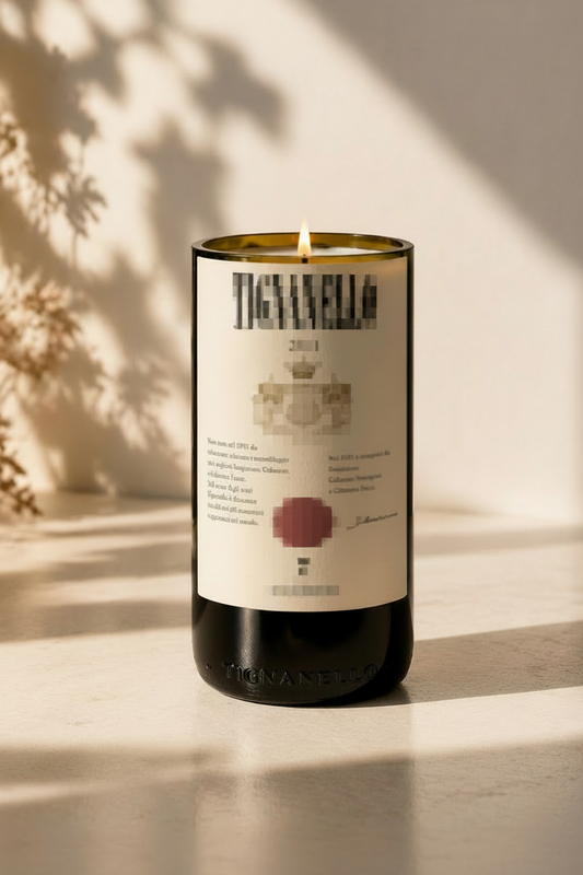 Candela T. Prestige bottiglia di Vino Toscano Riciclato (incisione personalizzata)