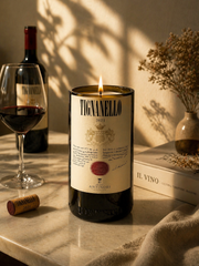 Candela Tignanello | Vino Toscano Riciclato (incisione personalizzata)