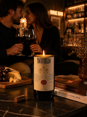 Candela Tignanello | Vino Toscano Riciclato (incisione personalizzata)