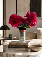 Vaso Design Mandarin – Bottiglia Riciclata Artigianale