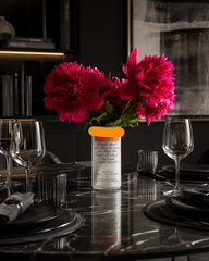 Vaso Design Mandarin – Bottiglia Riciclata Artigianale