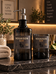 Set Dispenser e Bicchiere da Bottiglia di Gin – Nouaison Gin