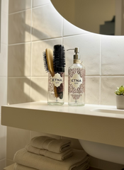 Set Bagno Etna Artigianale - Dispenser Sapone e Portaspazzolini