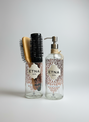 Set Bagno Etna Artigianale - Dispenser Sapone e Portaspazzolini